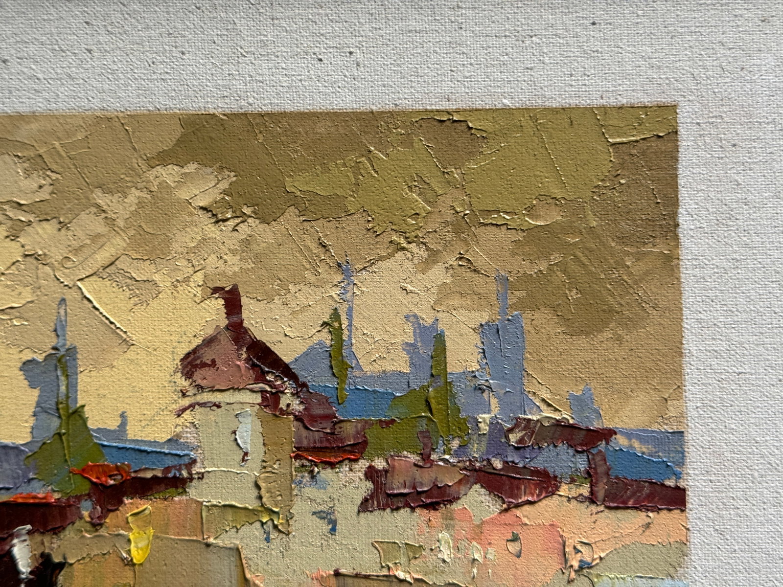 Oil painting with frame Lutsk city K. Leonid - 3