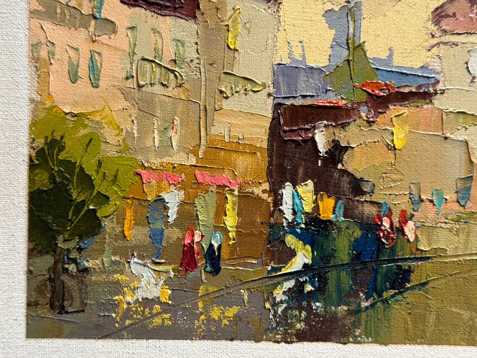 Oil painting with frame Lutsk city K. Leonid - 5