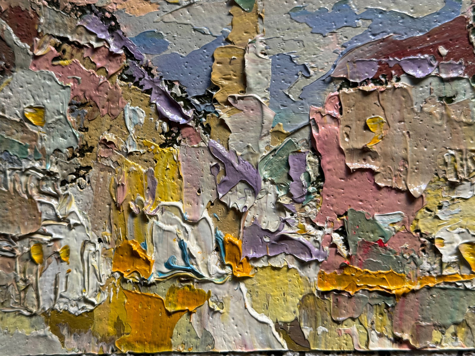 Oil painting with frame Lviv Square K. Leonid - 5