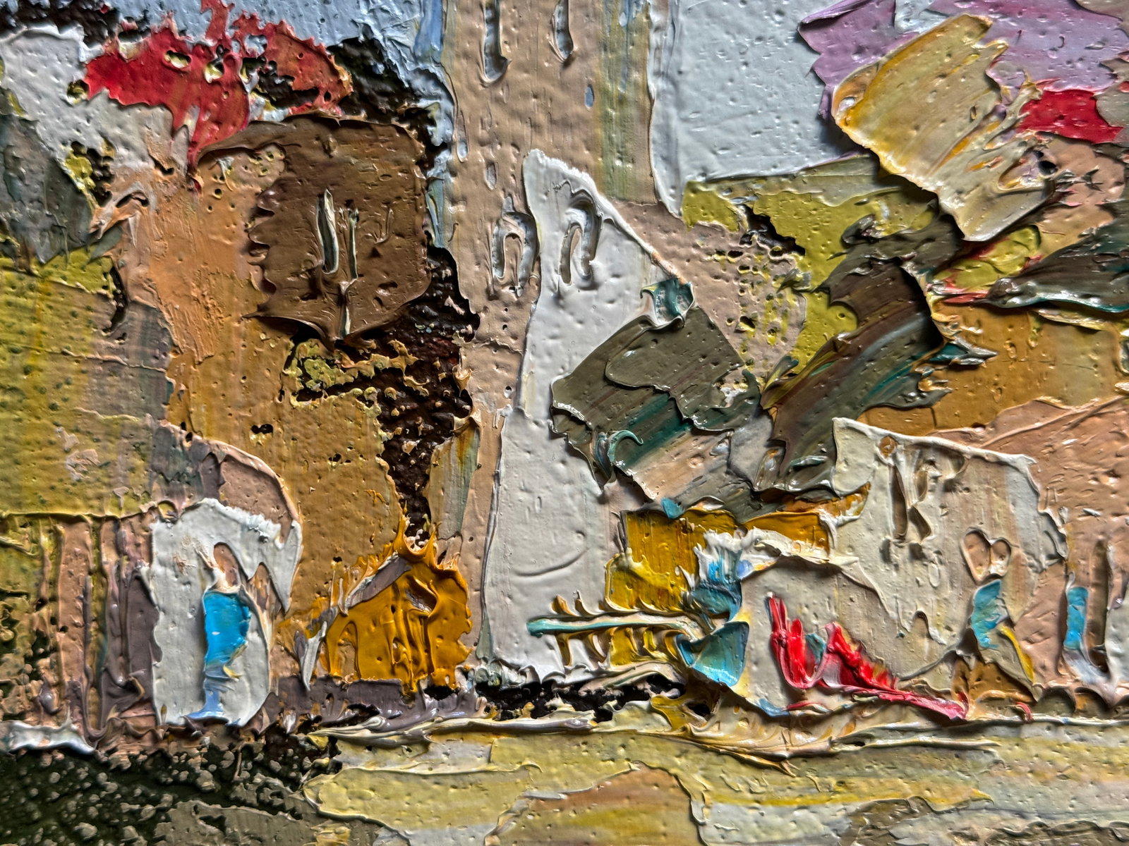 Oil painting with frame square in lviv K. Leonid - 5