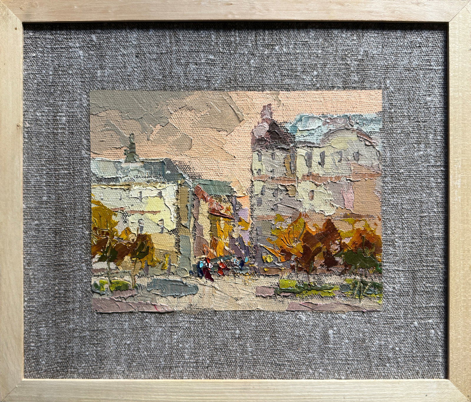 Oil painting with frame Lviv K. Leonid: Title: Oil painting with frame Lviv K. Leonid Description: 487KK Painter: K. Leonid S?ze: 35x42 cm/ 13.77x16.53 inches Size without frame: 21x28 cm/ 8.26x11.02 inches Components: oil, canvas, fiberboa