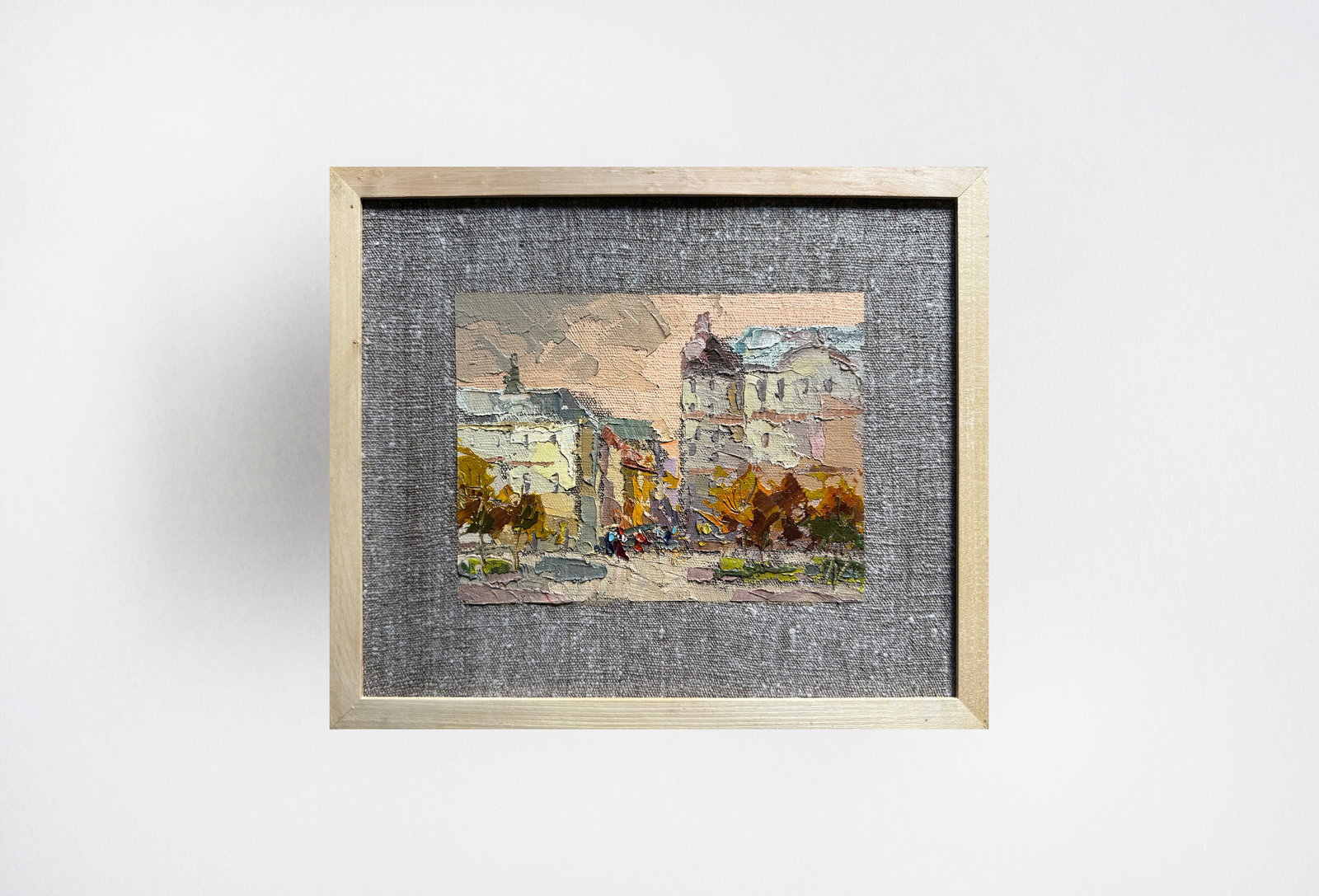 Oil painting with frame Lviv K. Leonid - 7