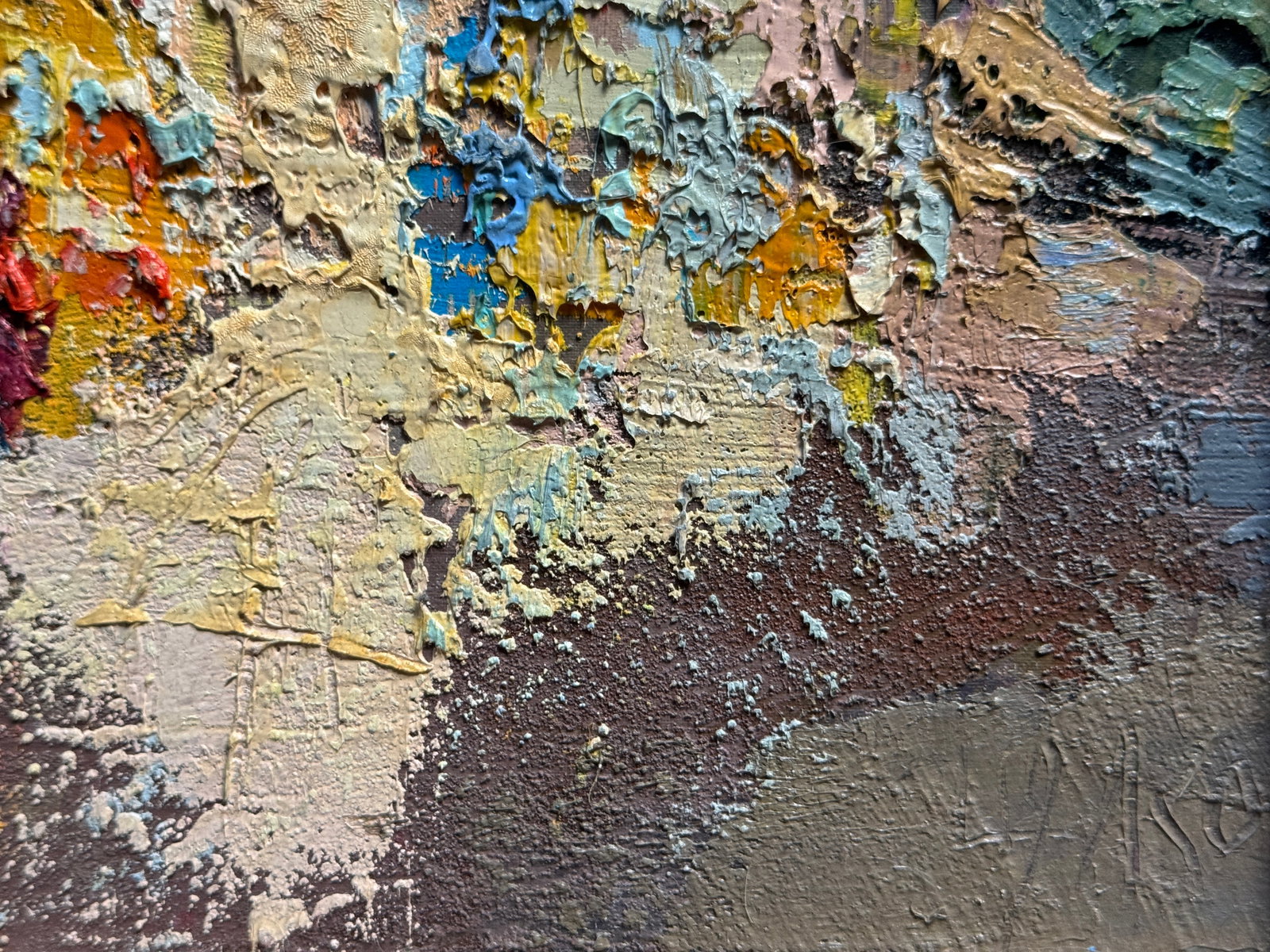 Oil painting with frame City K. Leonid - 8