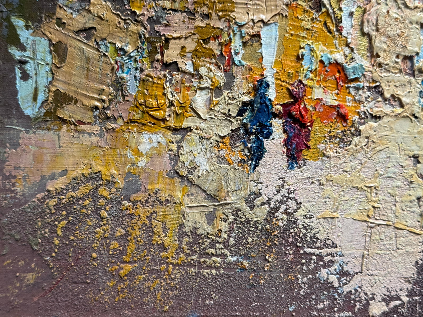 Oil painting with frame City K. Leonid - 9