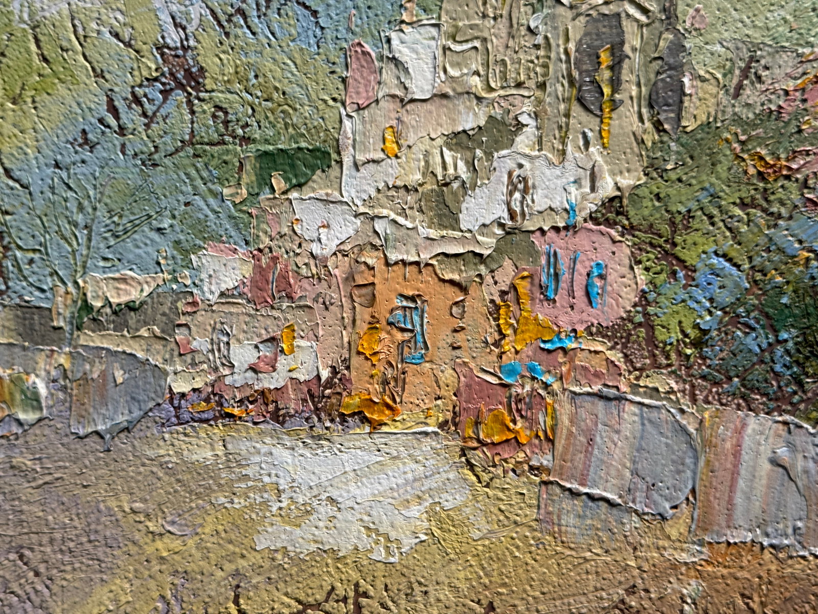 Oil painting with frame Lviv St. George's Cathedral K. Leonid - 4