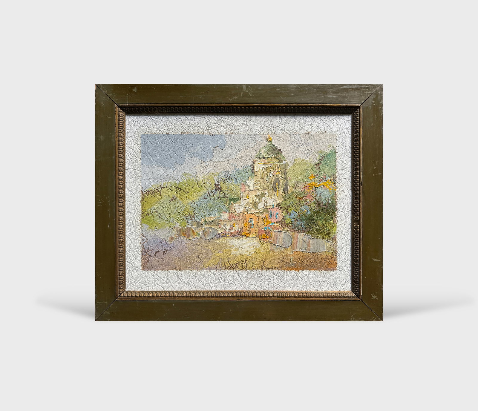 Oil painting with frame Lviv St. George's Cathedral K. Leonid - 9