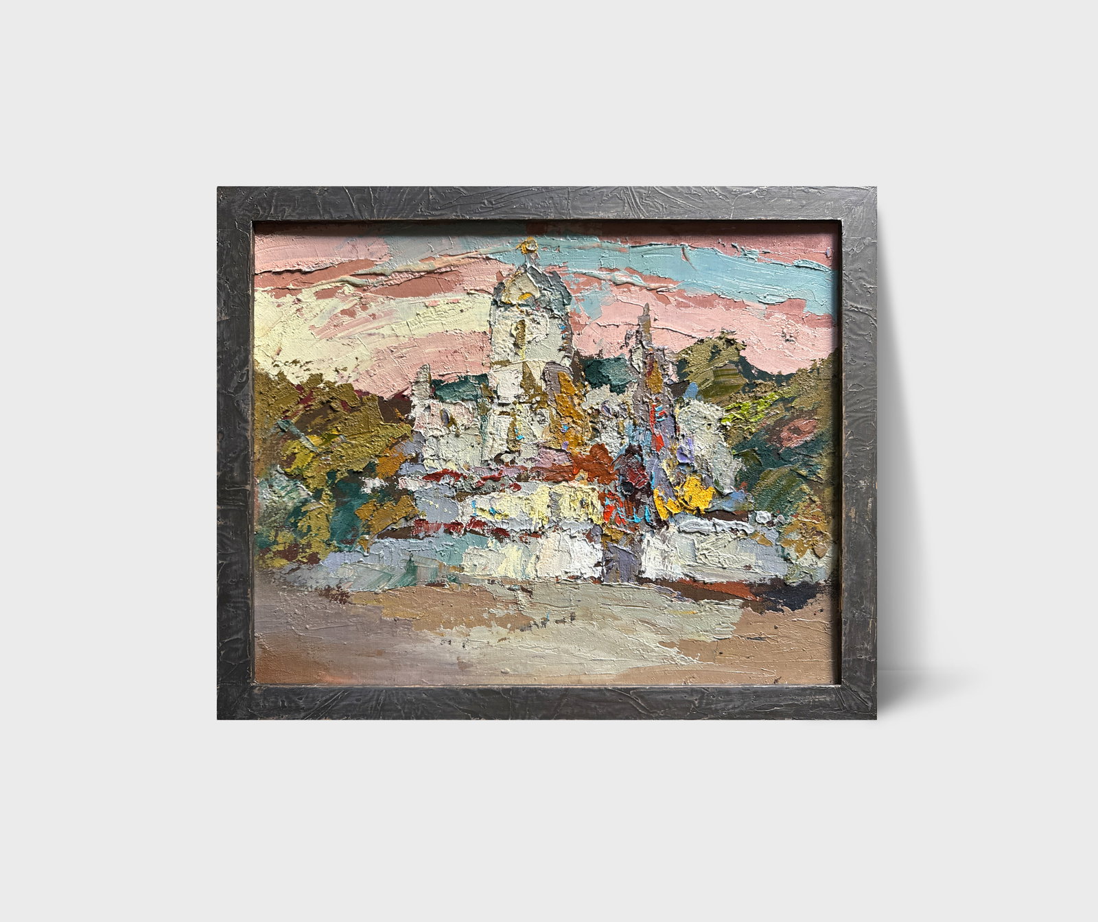 Oil painting with frame Lviv St. George's Cathedral K. Leonid - 12