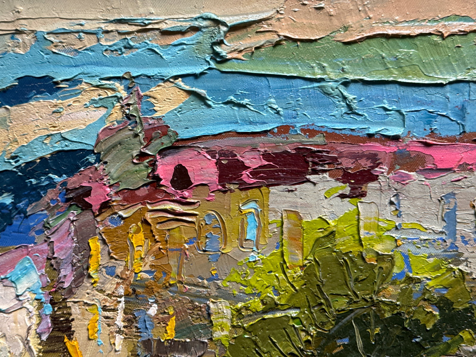 Oil painting with frame Lviv K. Leonid - 3