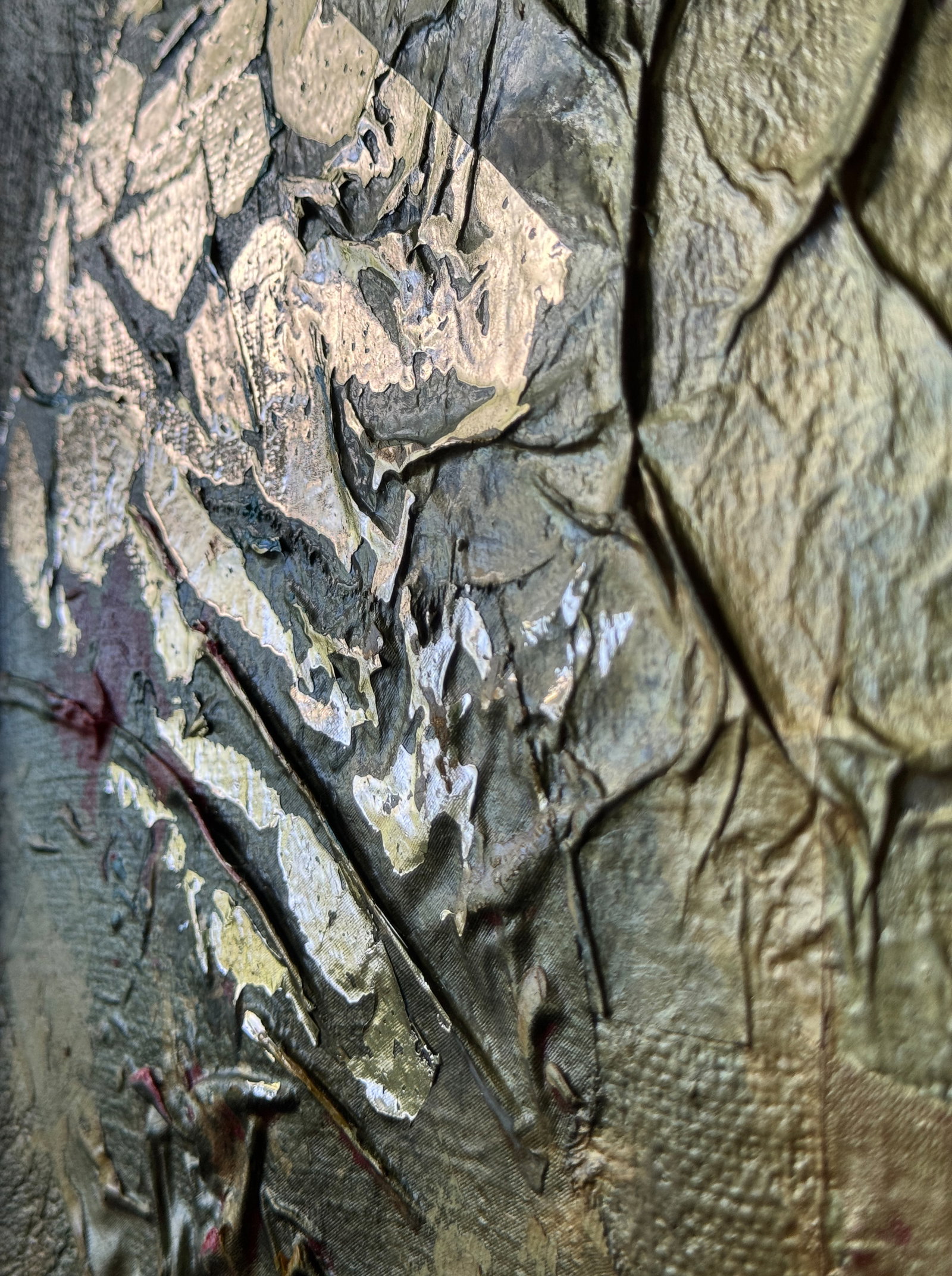 Perception of the author's technique Oil painting with frame Gold K. Leonid - 10
