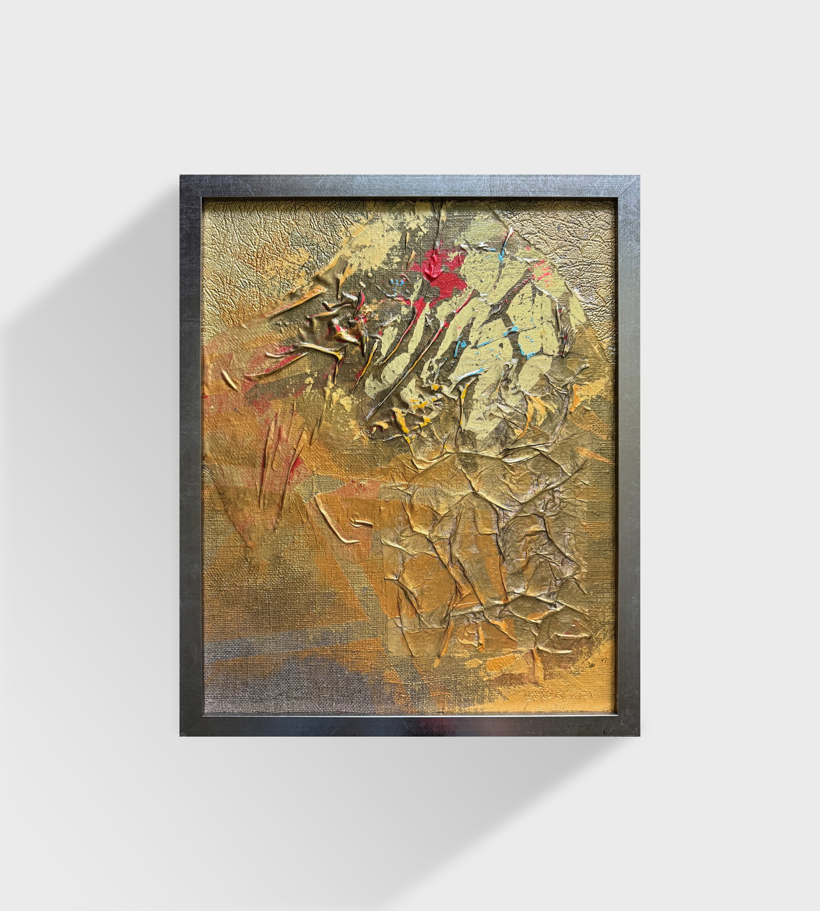 Perception of the author's technique Oil painting with frame Gold K. Leonid - 12