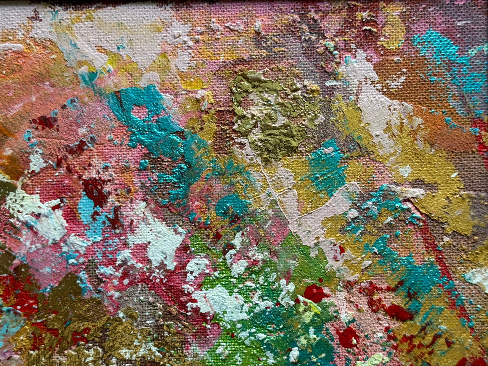 Acrylic painting with frame Perception K. Leonid - 4