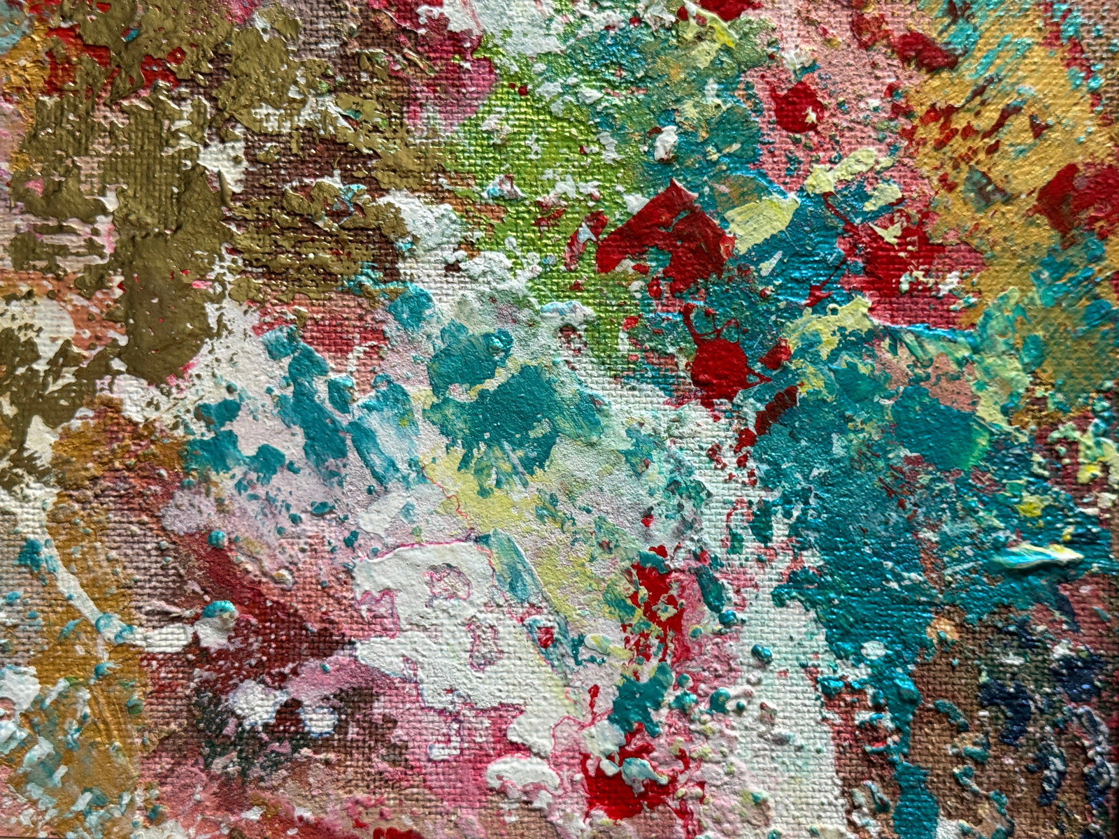 Acrylic painting with frame Perception K. Leonid - 5
