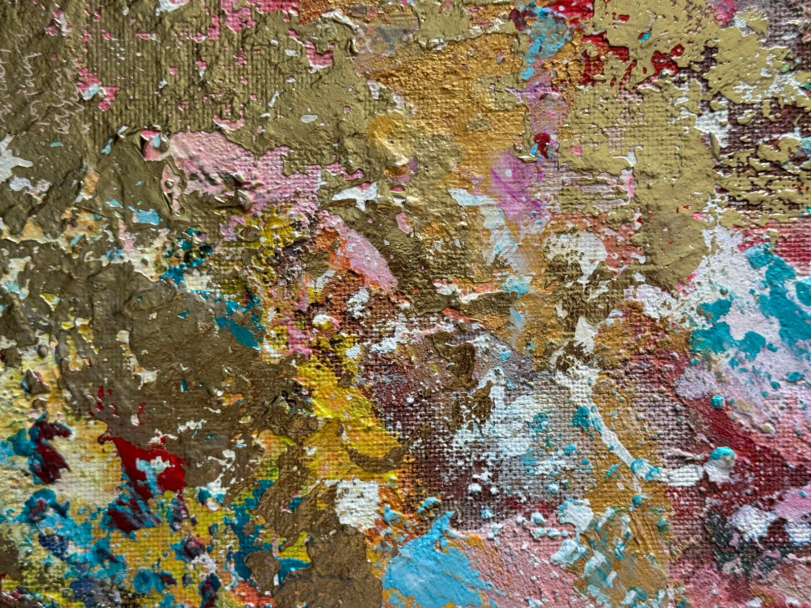 Acrylic painting with frame Perception K. Leonid - 6