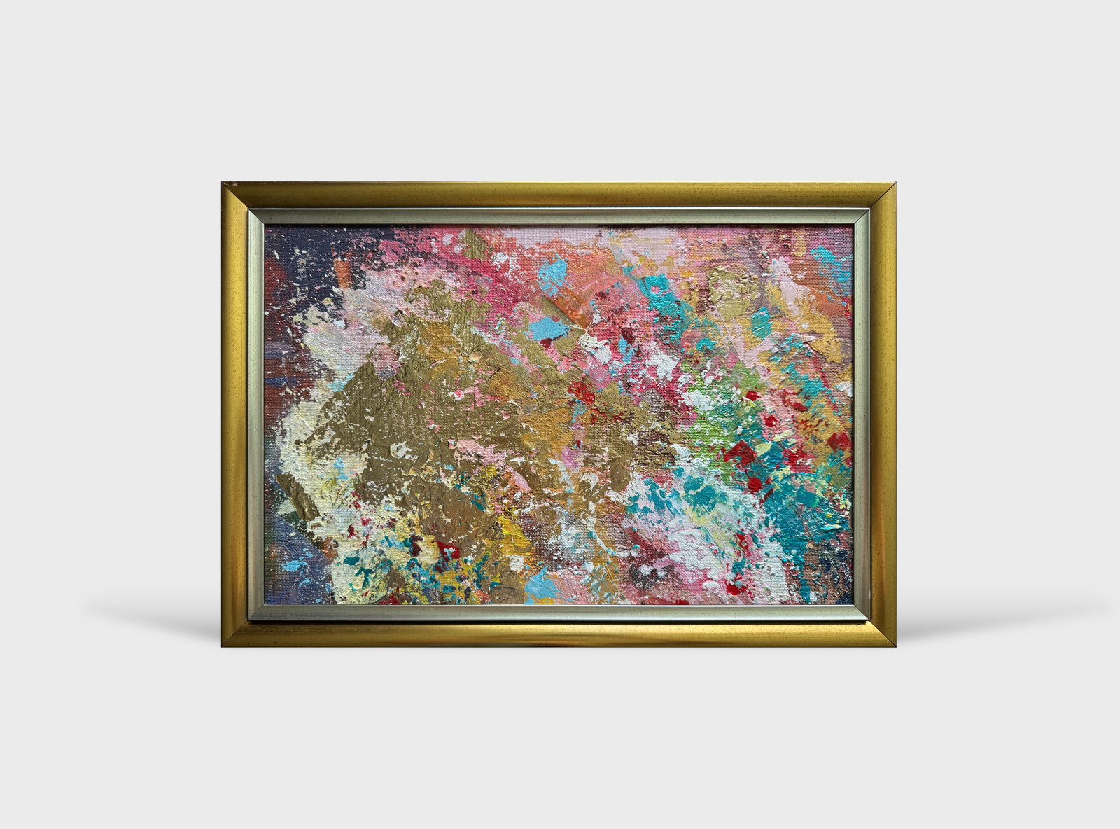 Acrylic painting with frame Perception K. Leonid - 9