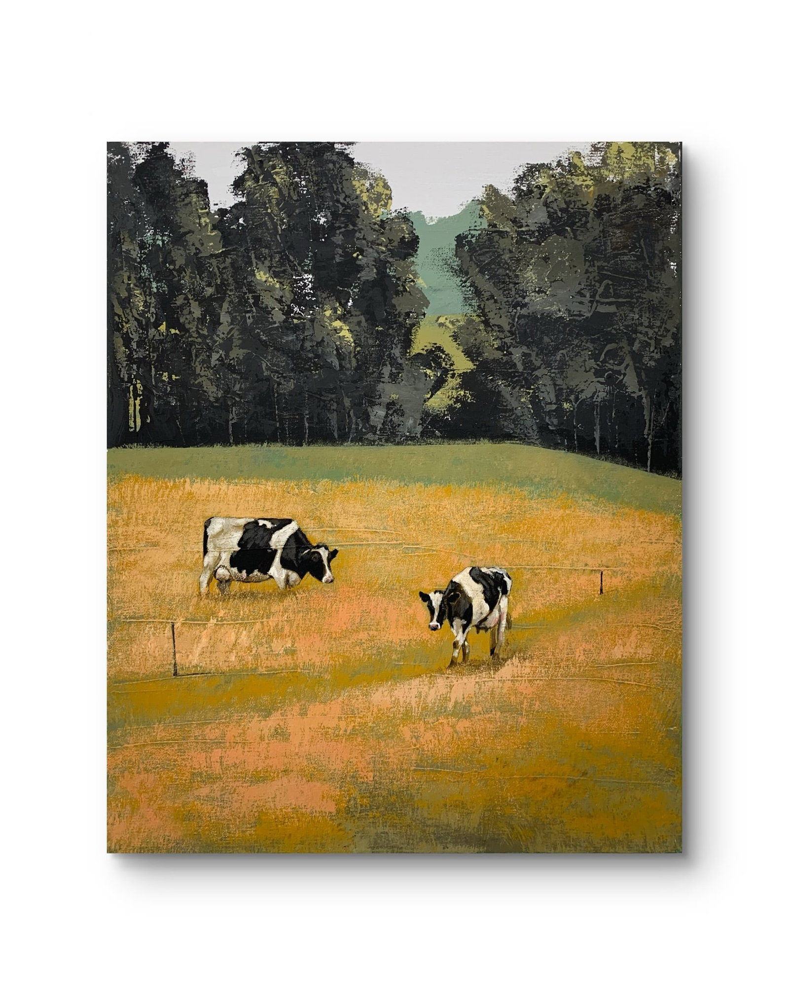 Oil painting Cows Ukrainian painter - 11