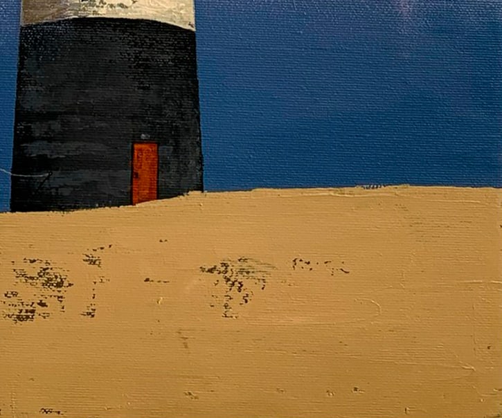 Oil painting Lighthouse Ukrainian painter - 3