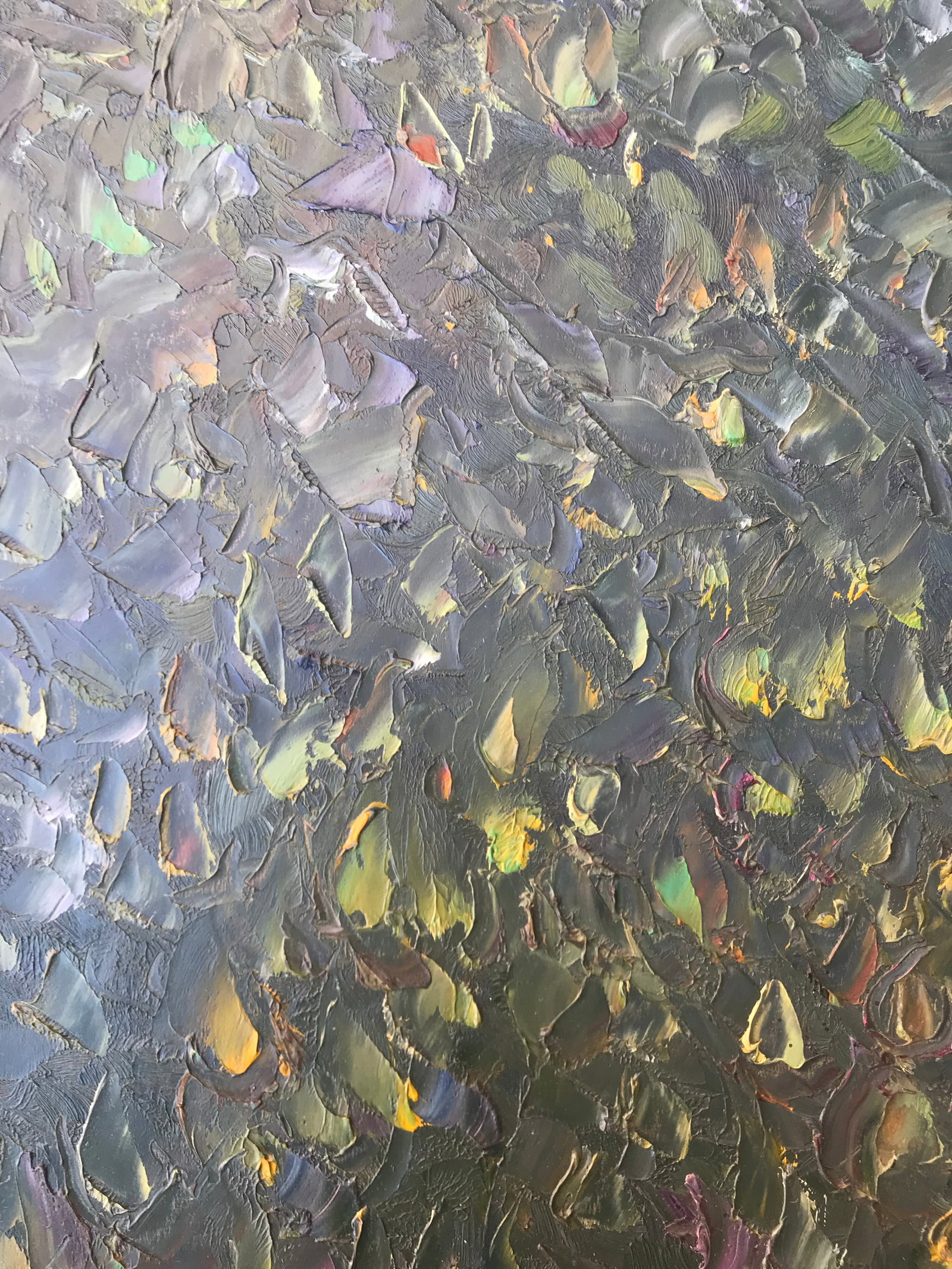 Abstract Oil painting Old pear Onyshchenko - 7