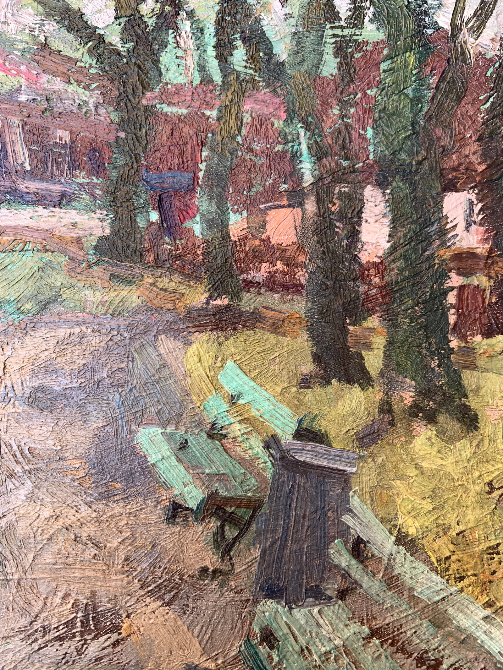Oil painting Kyiv motif Onyshchenko - 5
