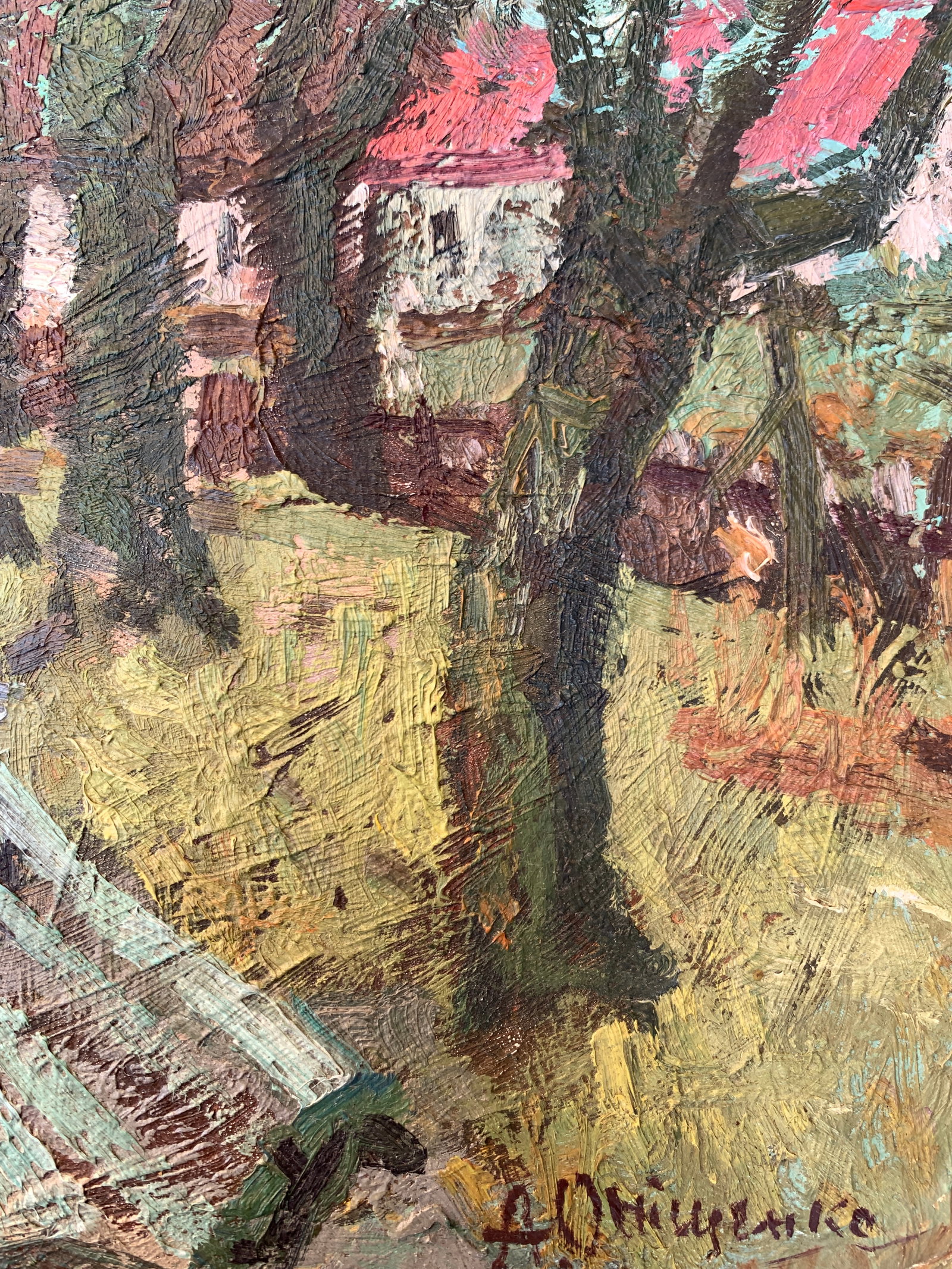 Oil painting Kyiv motif Onyshchenko - 9