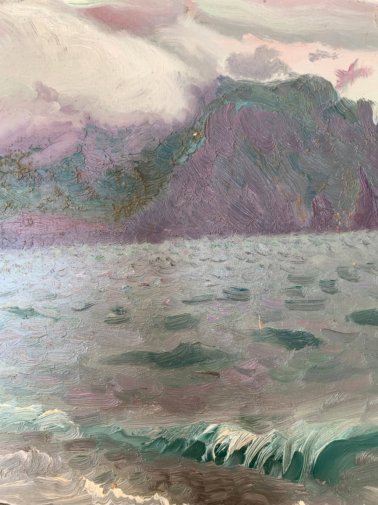 Oil painting Sea surf Onyshchenko - 8