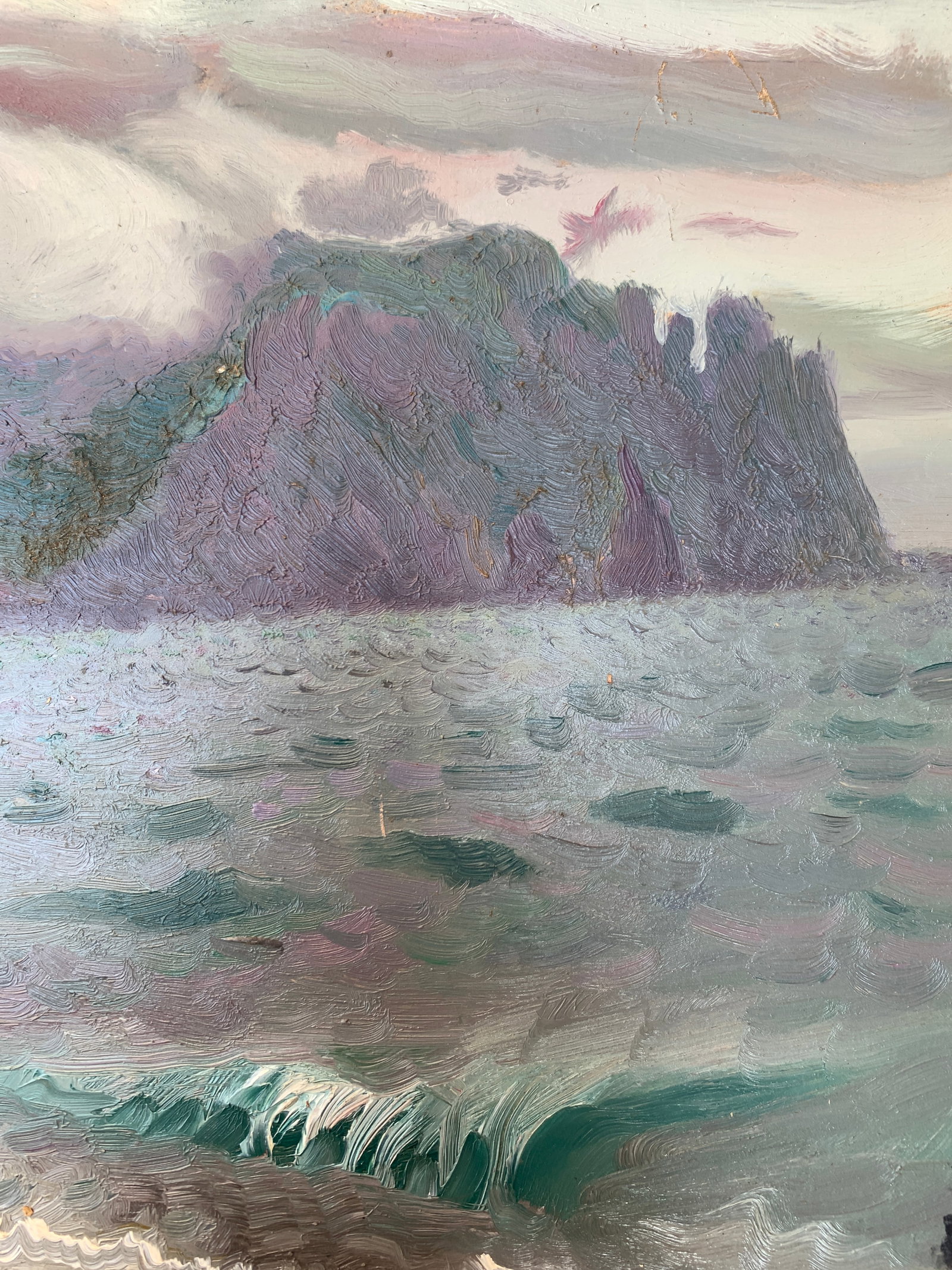 Oil painting Sea surf Onyshchenko - 9
