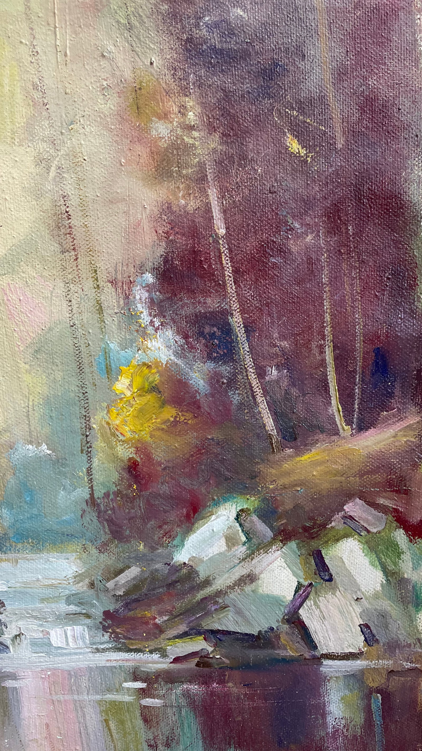 Oil painting River Ivan Romanyuk - 5