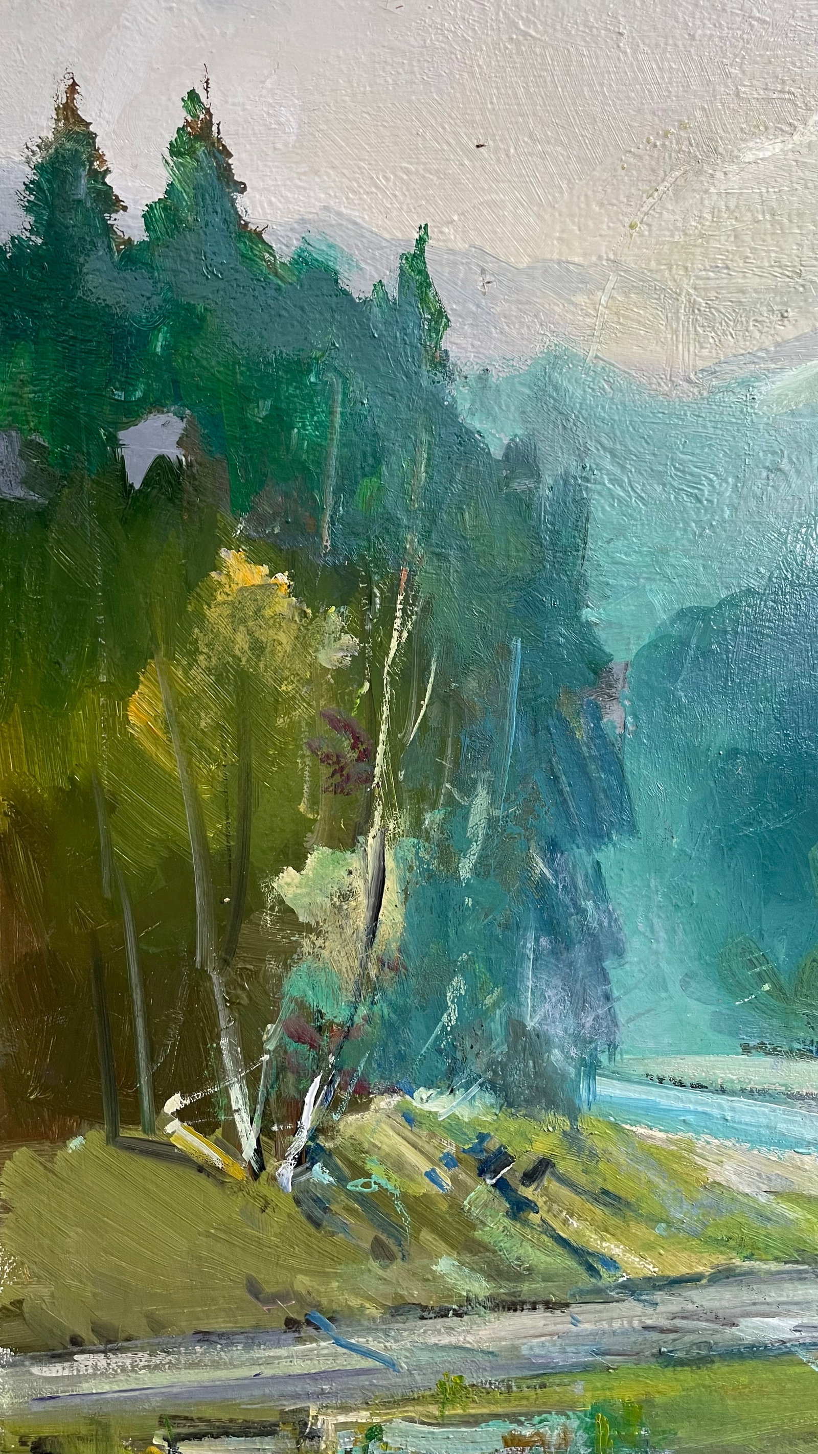 Oil painting Bridge Ivan Romanyuk - 3