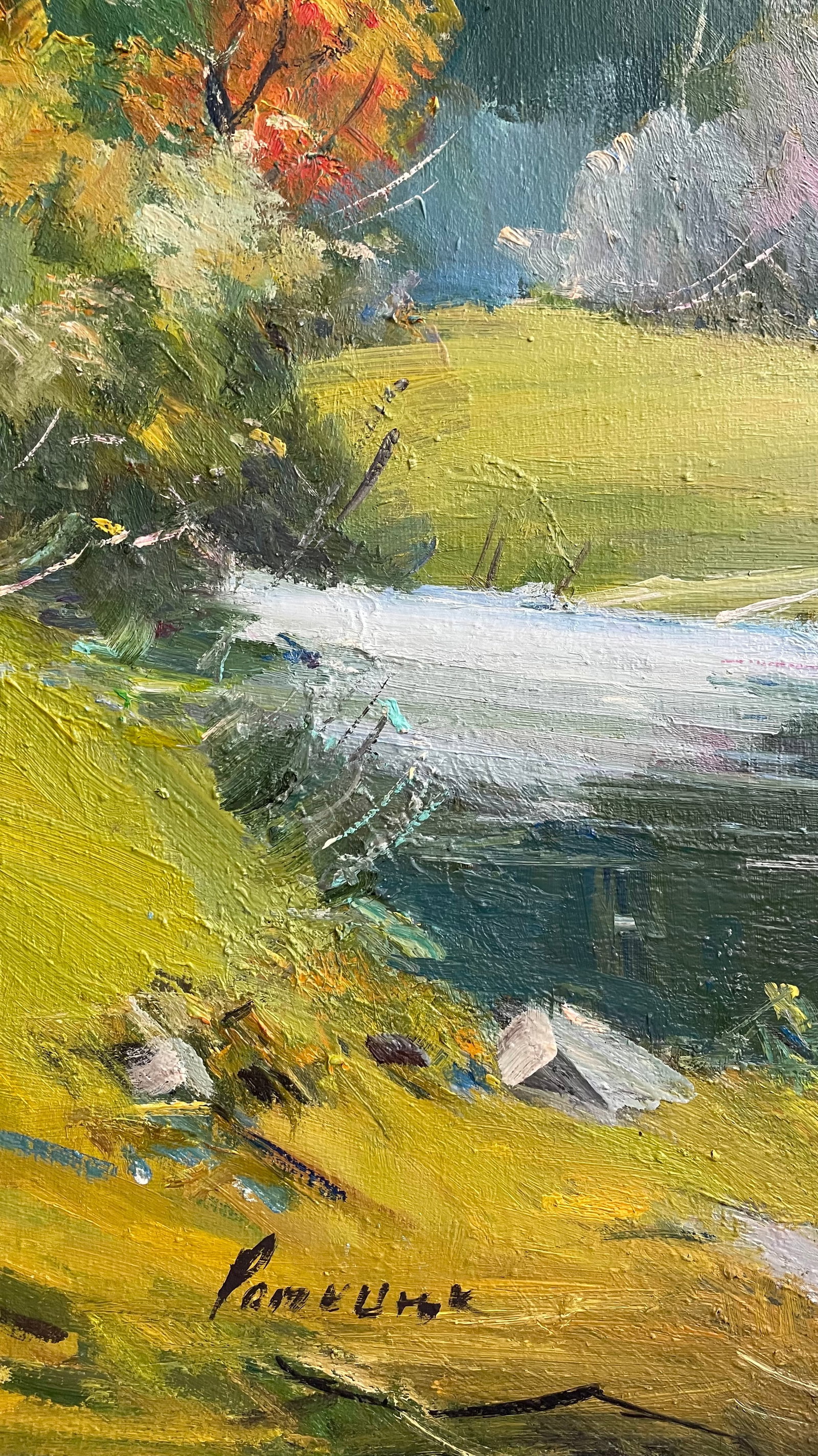 Oil painting Autumn coming Ivan Romanyuk - 3