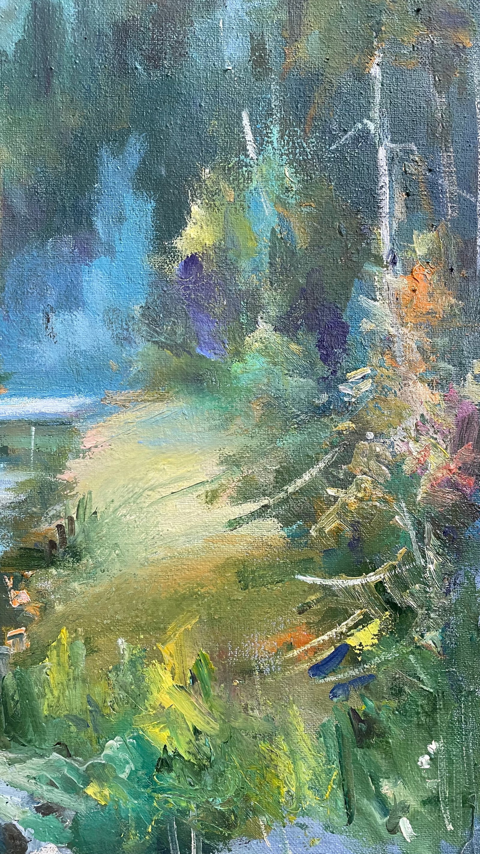 Oil painting Spring Ivan Romanyuk - 2
