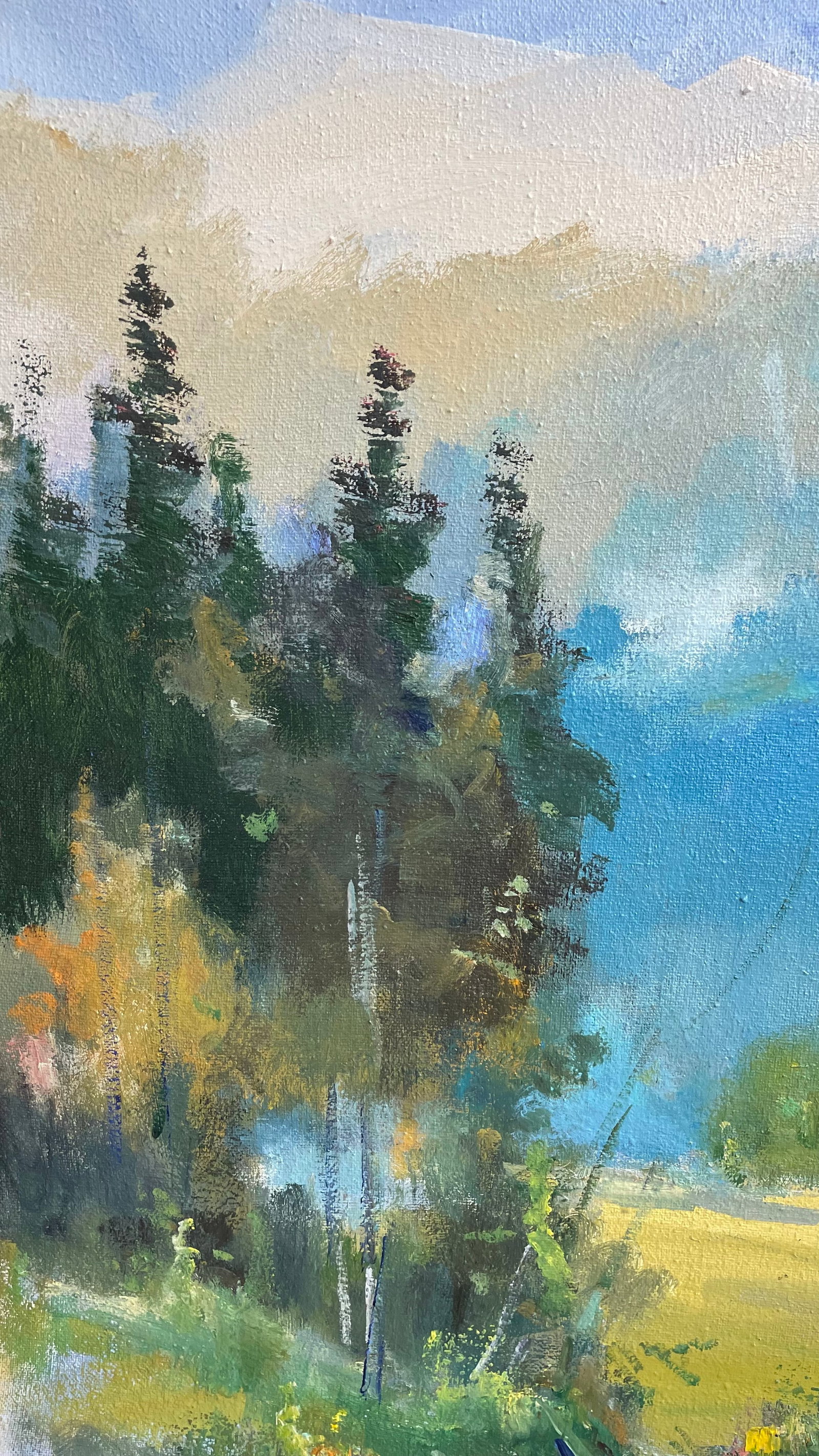 Oil painting Spring Ivan Romanyuk - 5