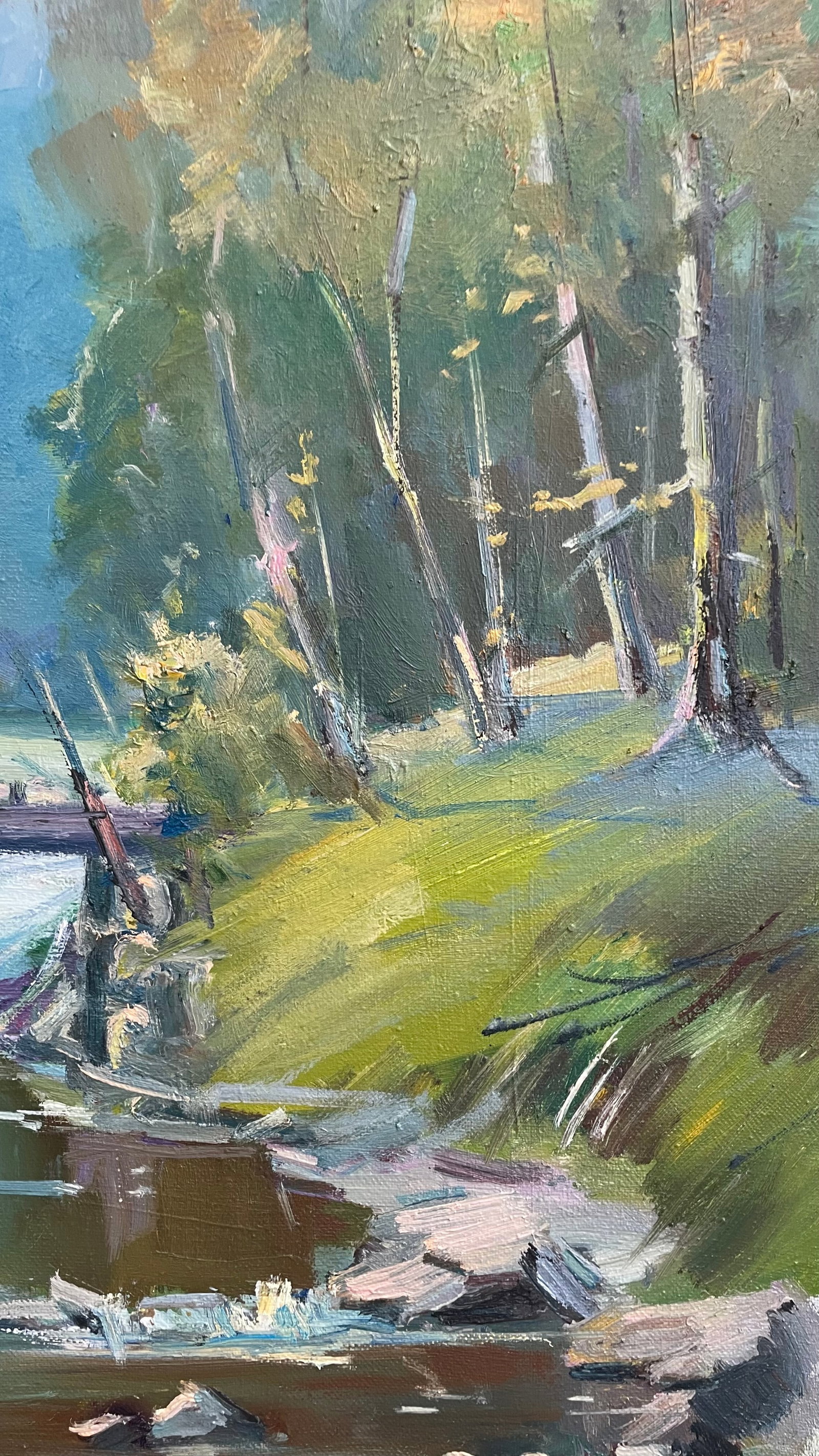 Oil painting Bridge Ivan Romanyuk - 8