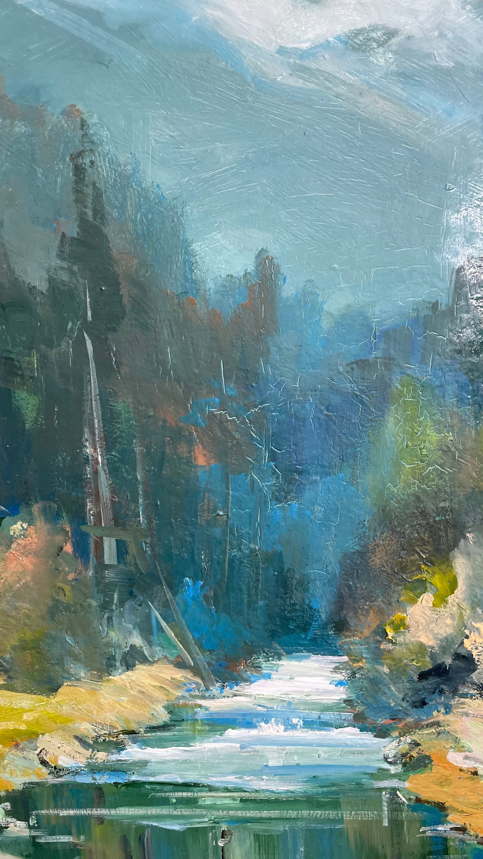 Oil painting Melting Ivan Romanyuk - 8
