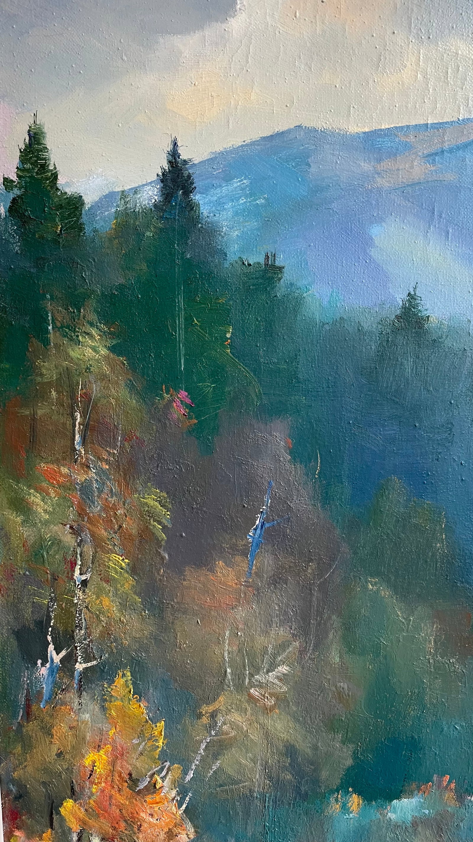 Oil painting Hills Ivan Romanyuk - 2