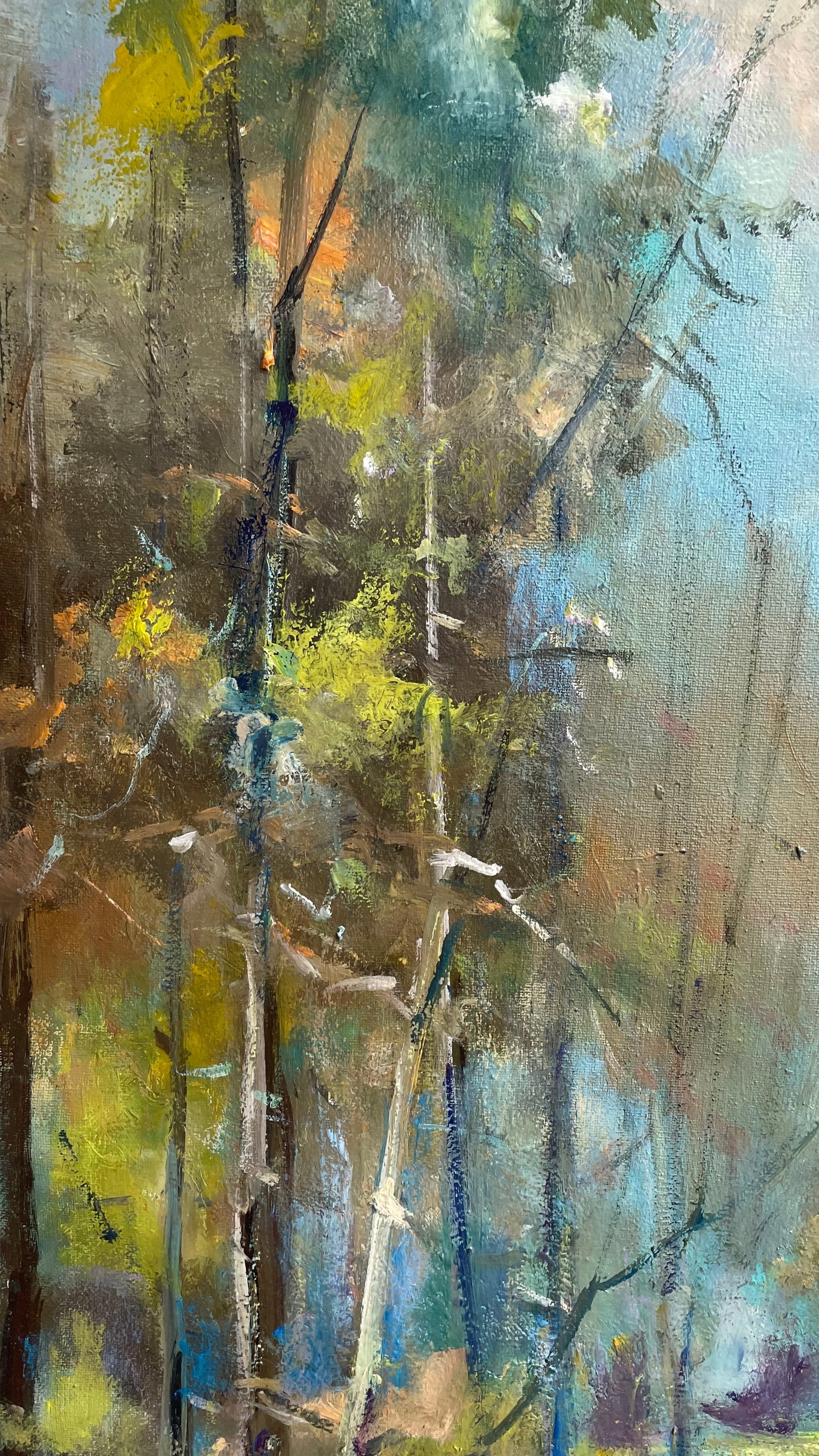 Oil painting Orange trees Ivan Romanyuk - 3