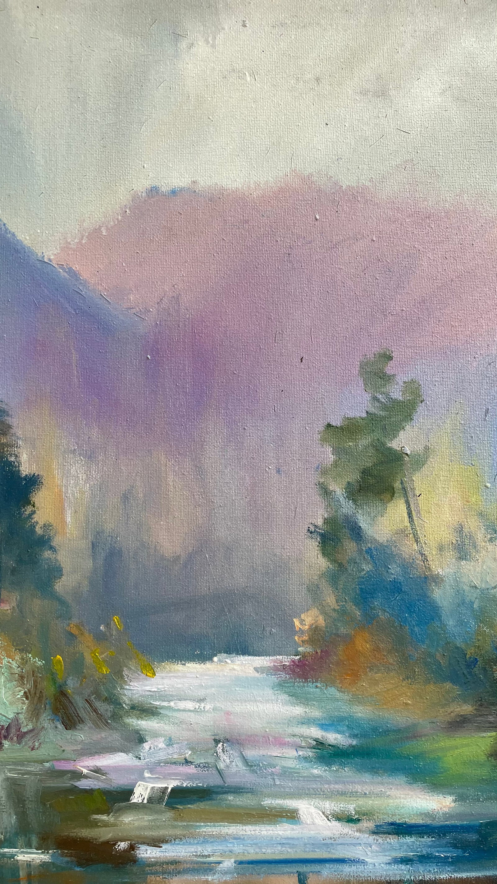 Oil painting Pink evening Ivan Romanyuk - 8