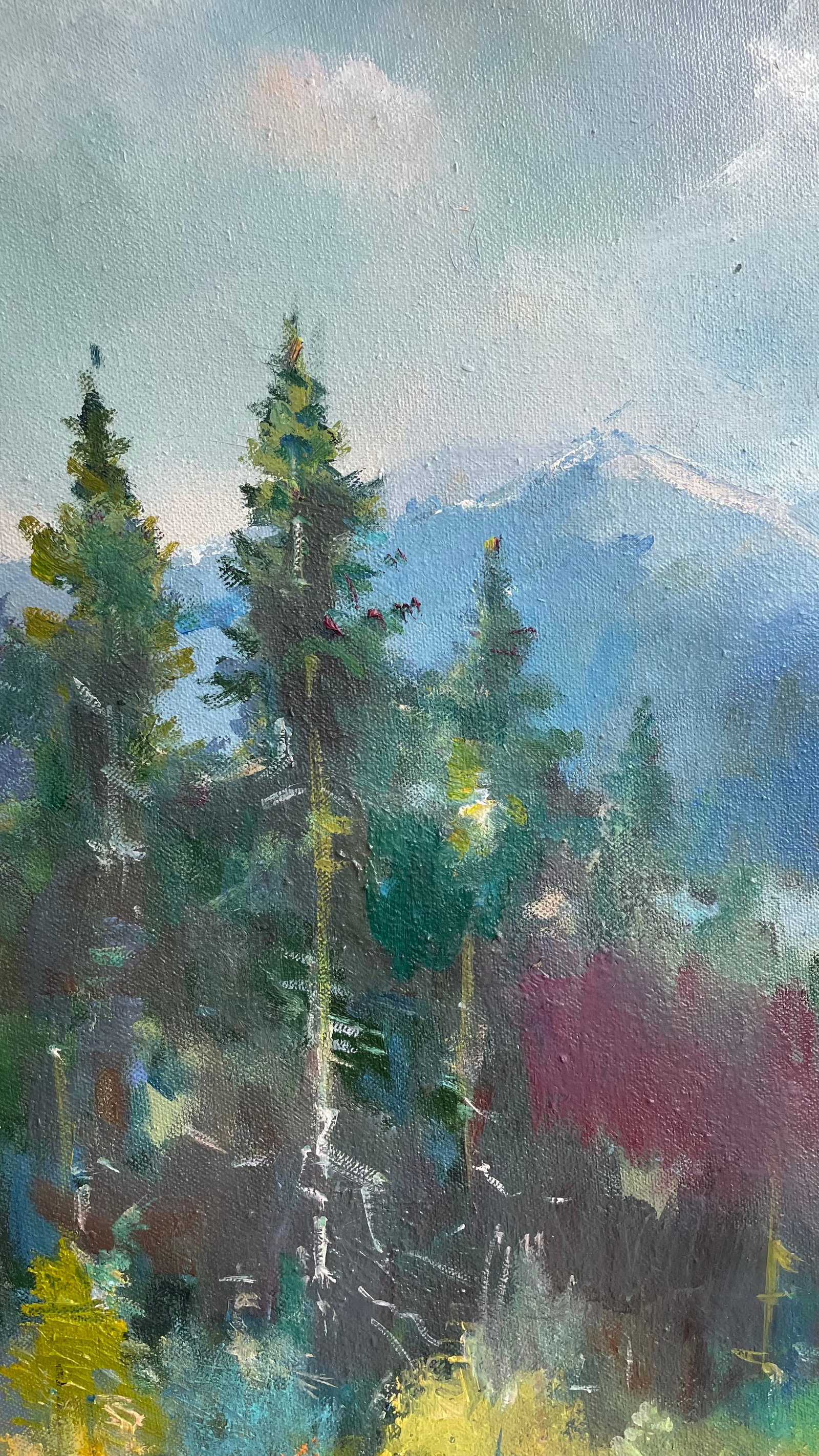 Oil painting Hills Ivan Romanyuk - 3