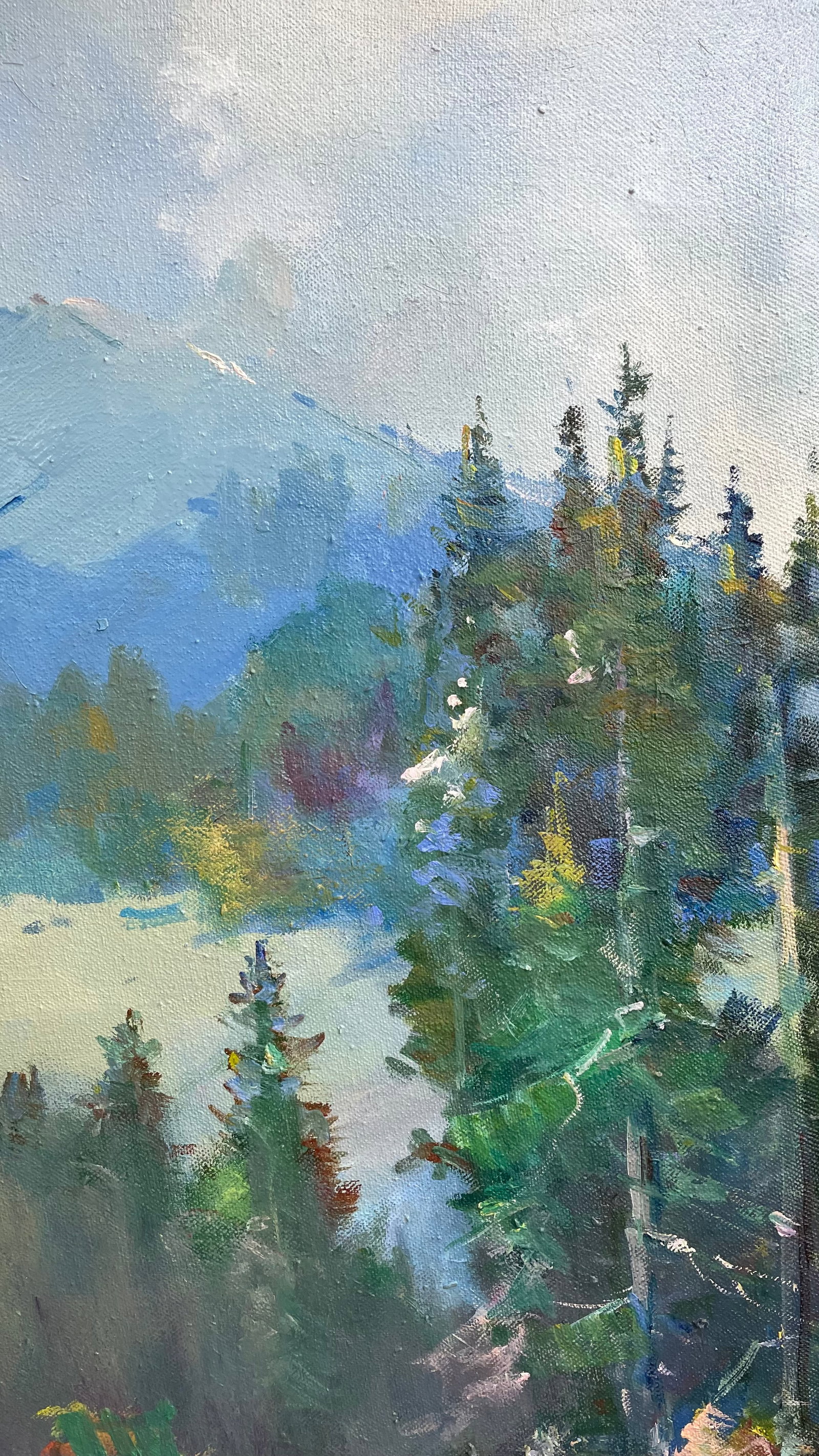 Oil painting Hills Ivan Romanyuk - 5