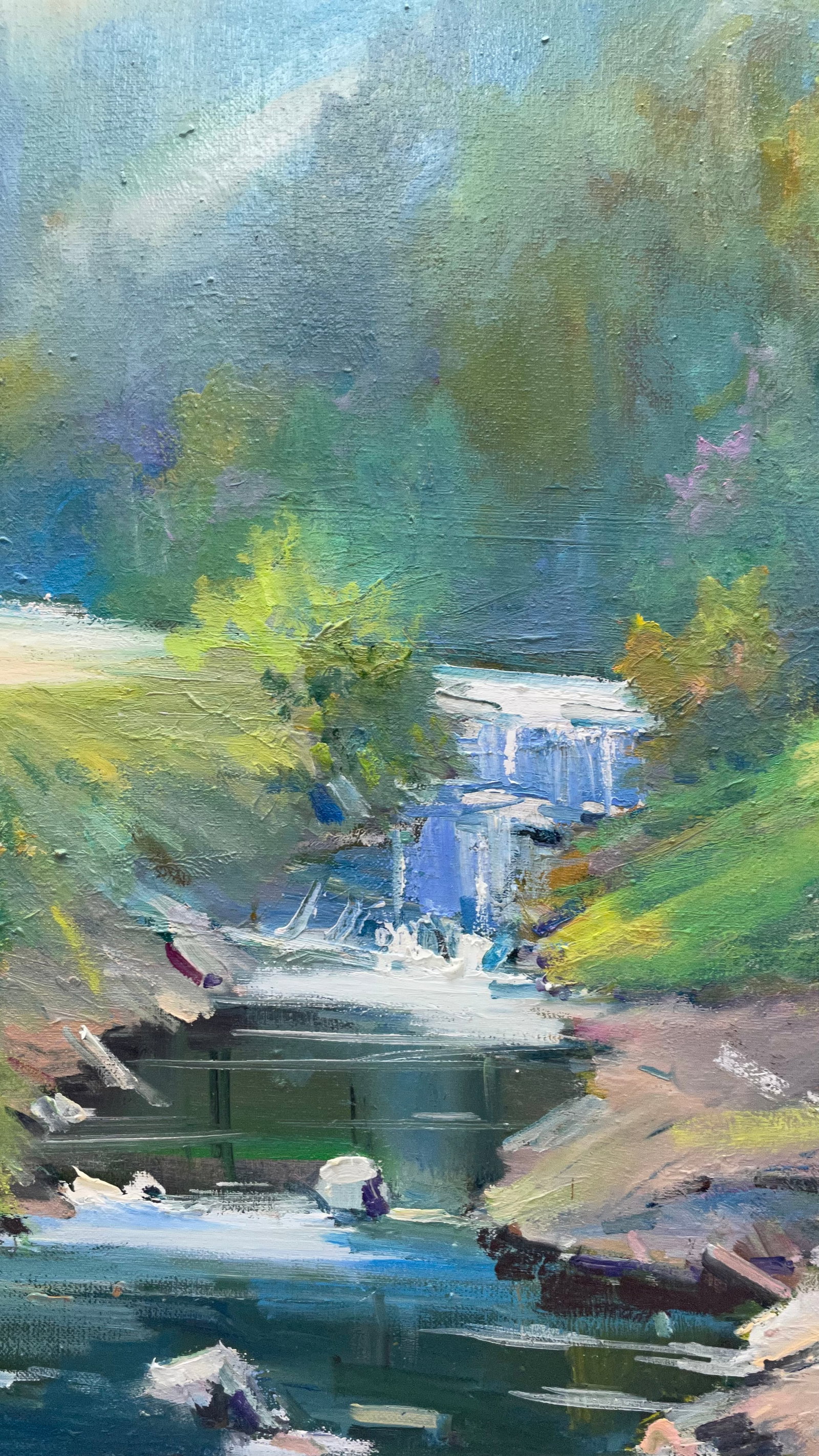 Oil painting Stream Ivan Romanyuk - 6