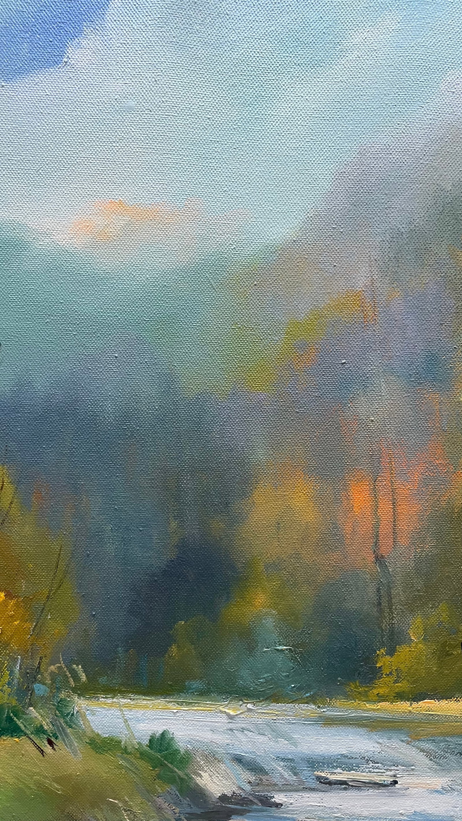 Oil painting Distant mountains Ivan Romanyuk - 3