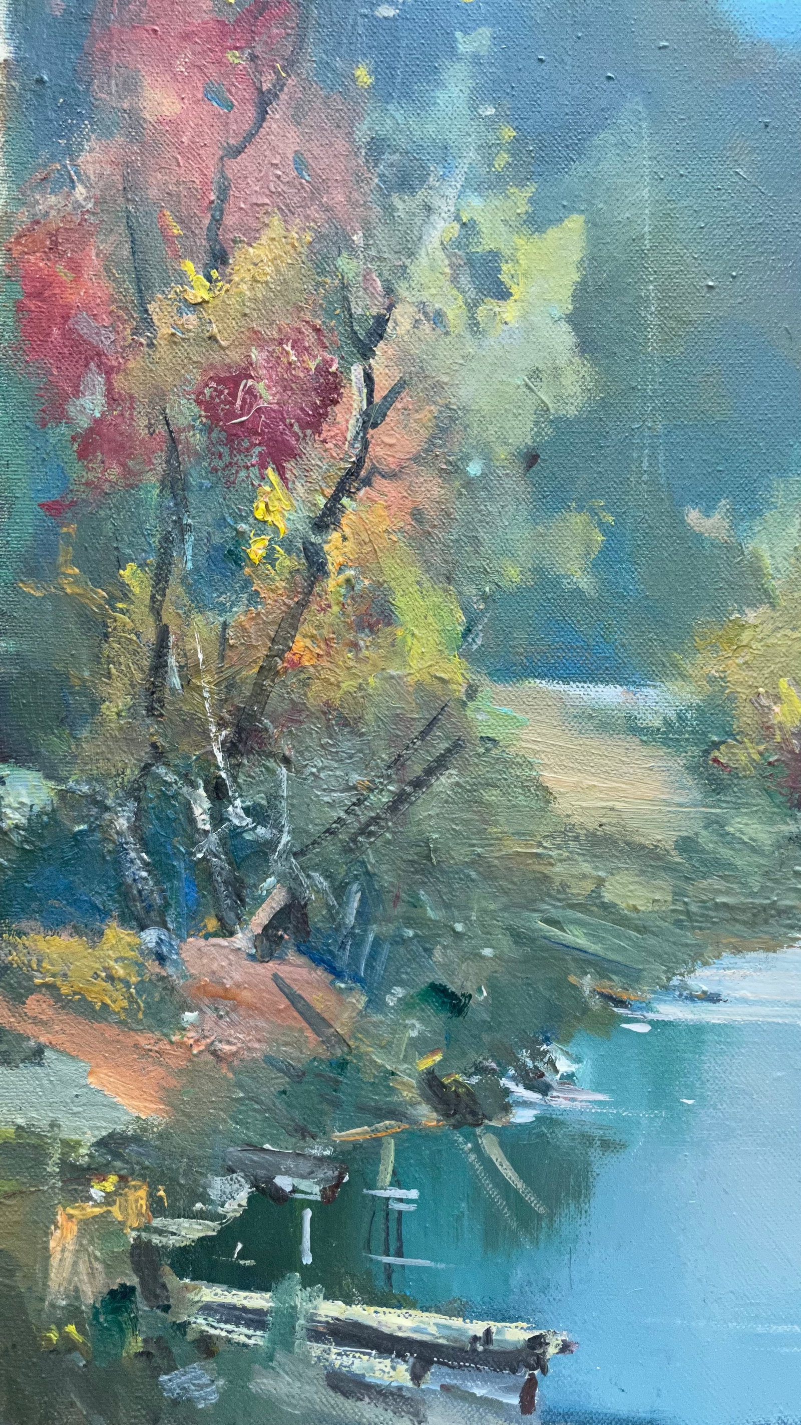 Oil painting Wind in th mountains Ivan Romanyuk - 5