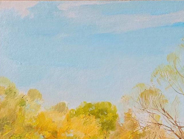 Oil painting warm day Oleksandr Oleksandrovich Nazarenko - 10