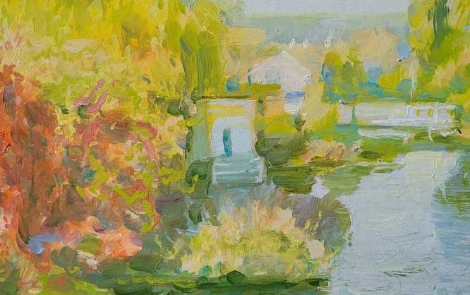 Oil painting Spring Oleksandr Oleksandrovich Nazarenko - 5