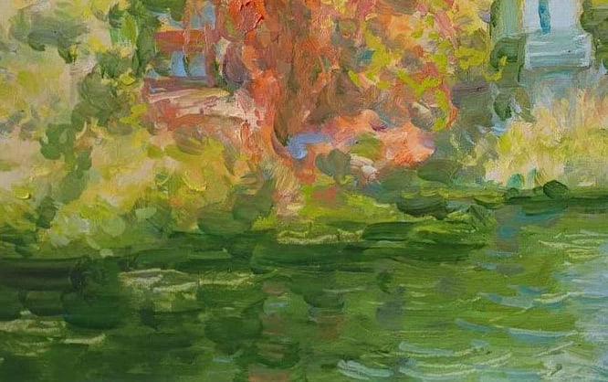Oil painting Spring Oleksandr Oleksandrovich Nazarenko - 7