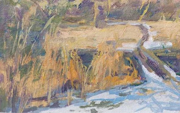 Oil painting March Oleksandr Oleksandrovich Nazarenko - 7