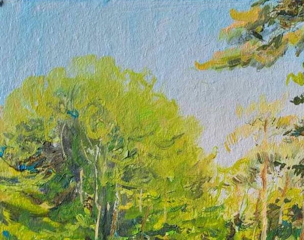 Oil painting In the forest Oleksandr Oleksandrovich Nazarenko - 10