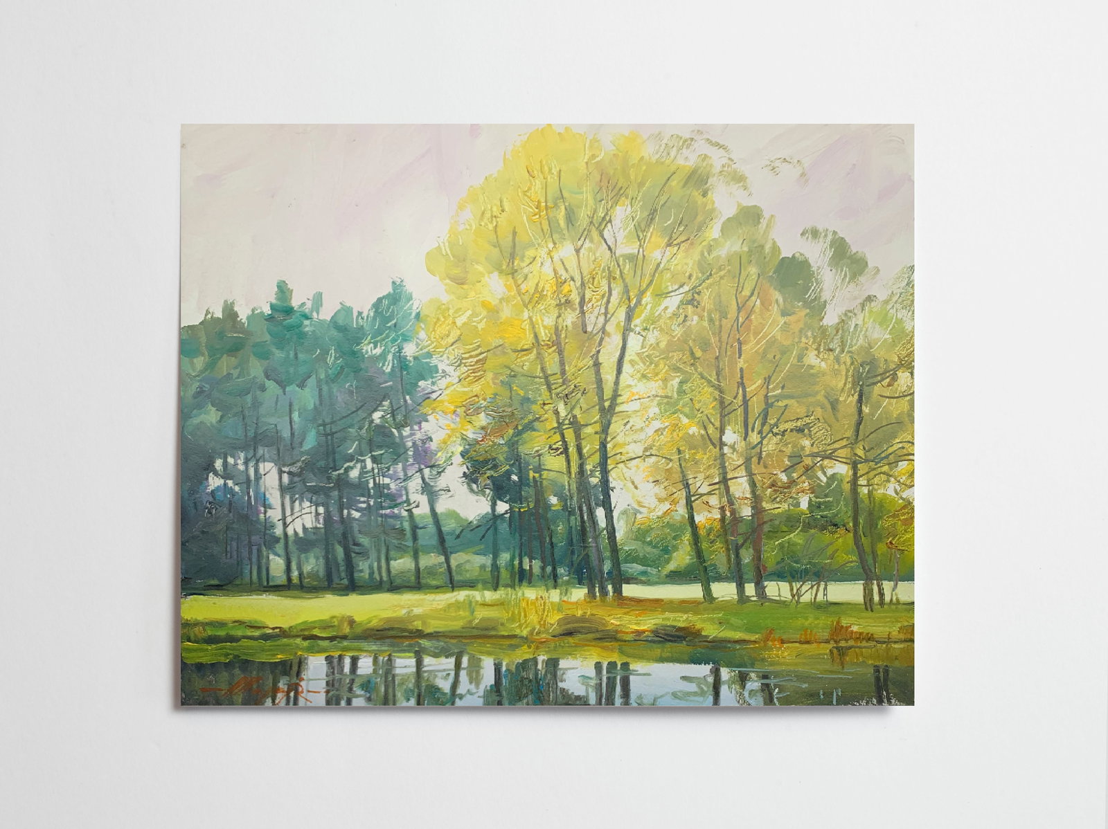 Oil painting Mainly cloudy Oleksandr Oleksandrovich Nazarenko - 2