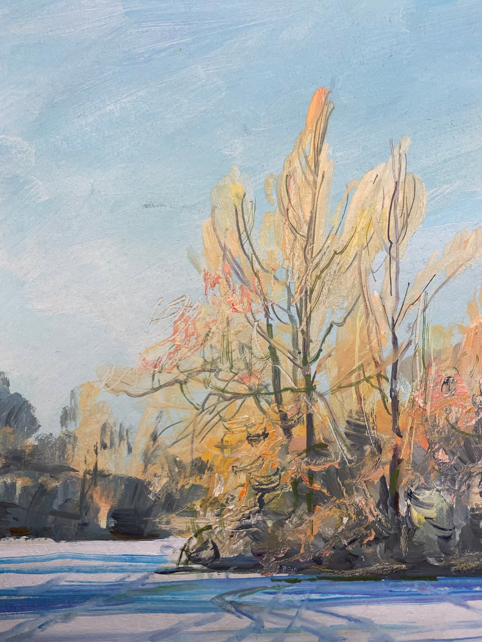Oil painting Frosty Oleksandr Oleksandrovich Nazarenko - 3