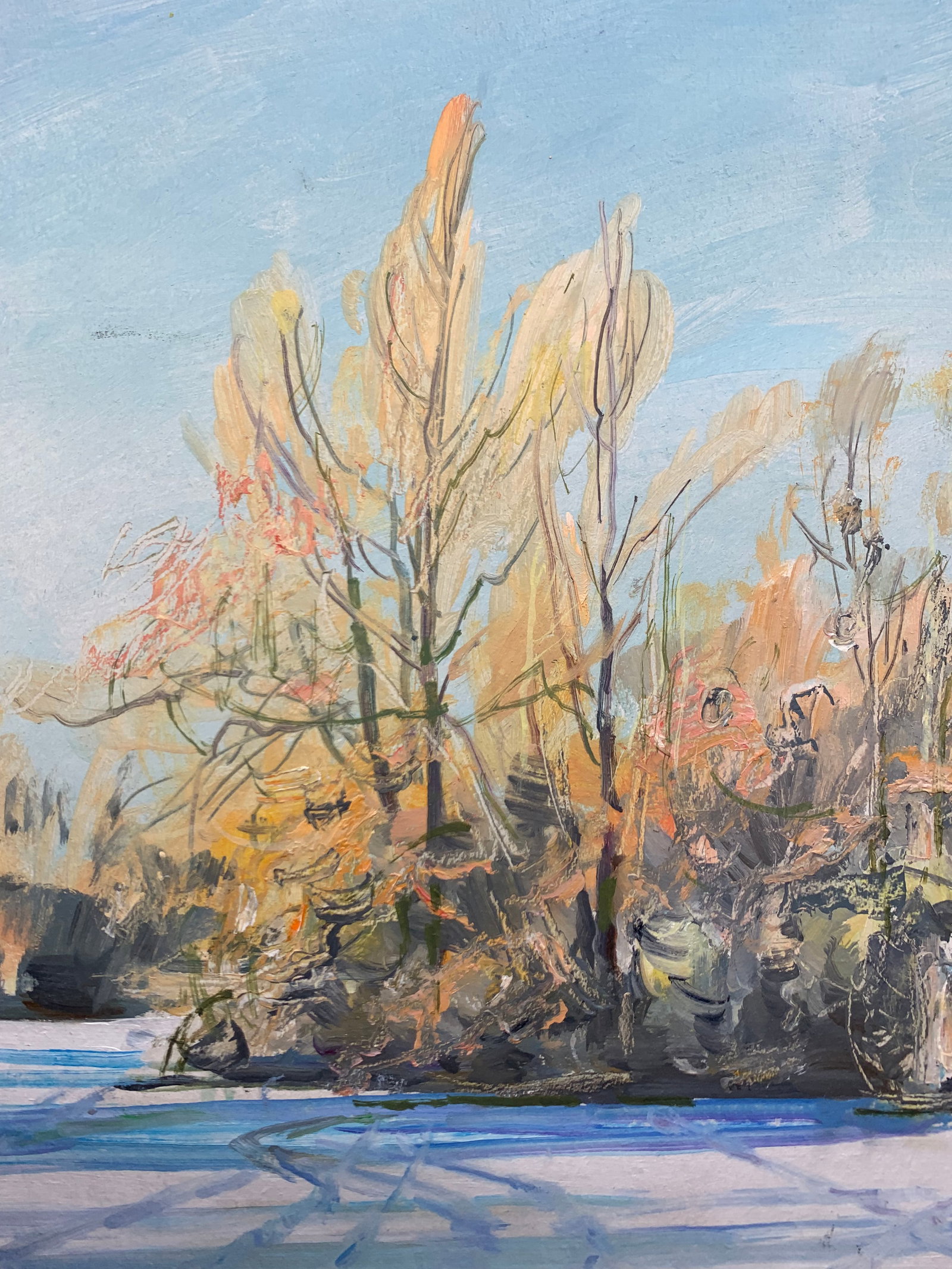 Oil painting Frosty Oleksandr Oleksandrovich Nazarenko - 5