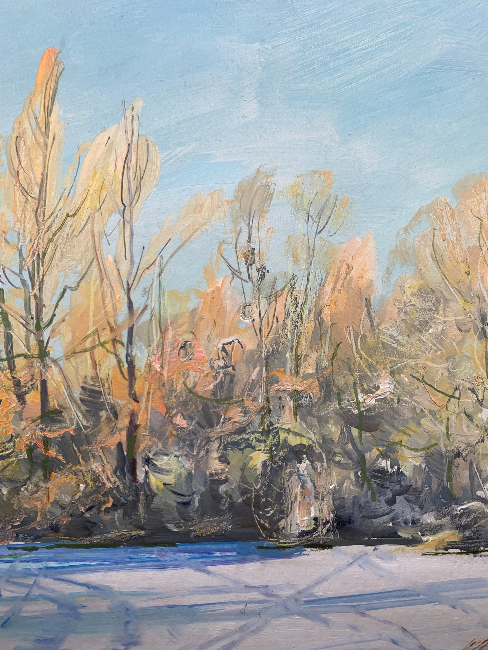 Oil painting Frosty Oleksandr Oleksandrovich Nazarenko - 7