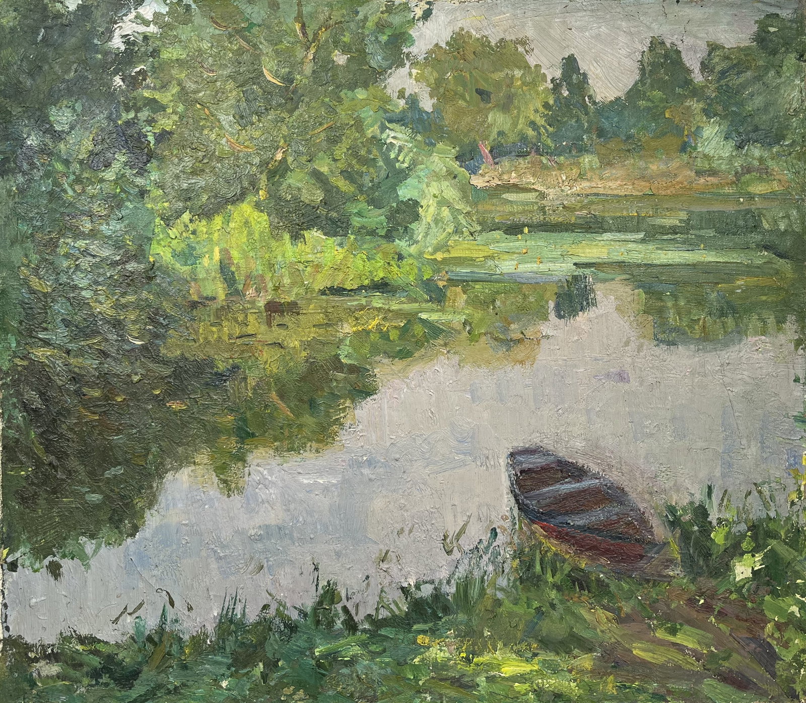 Oil painting Quiet backwater Kogan-Shatz - 3
